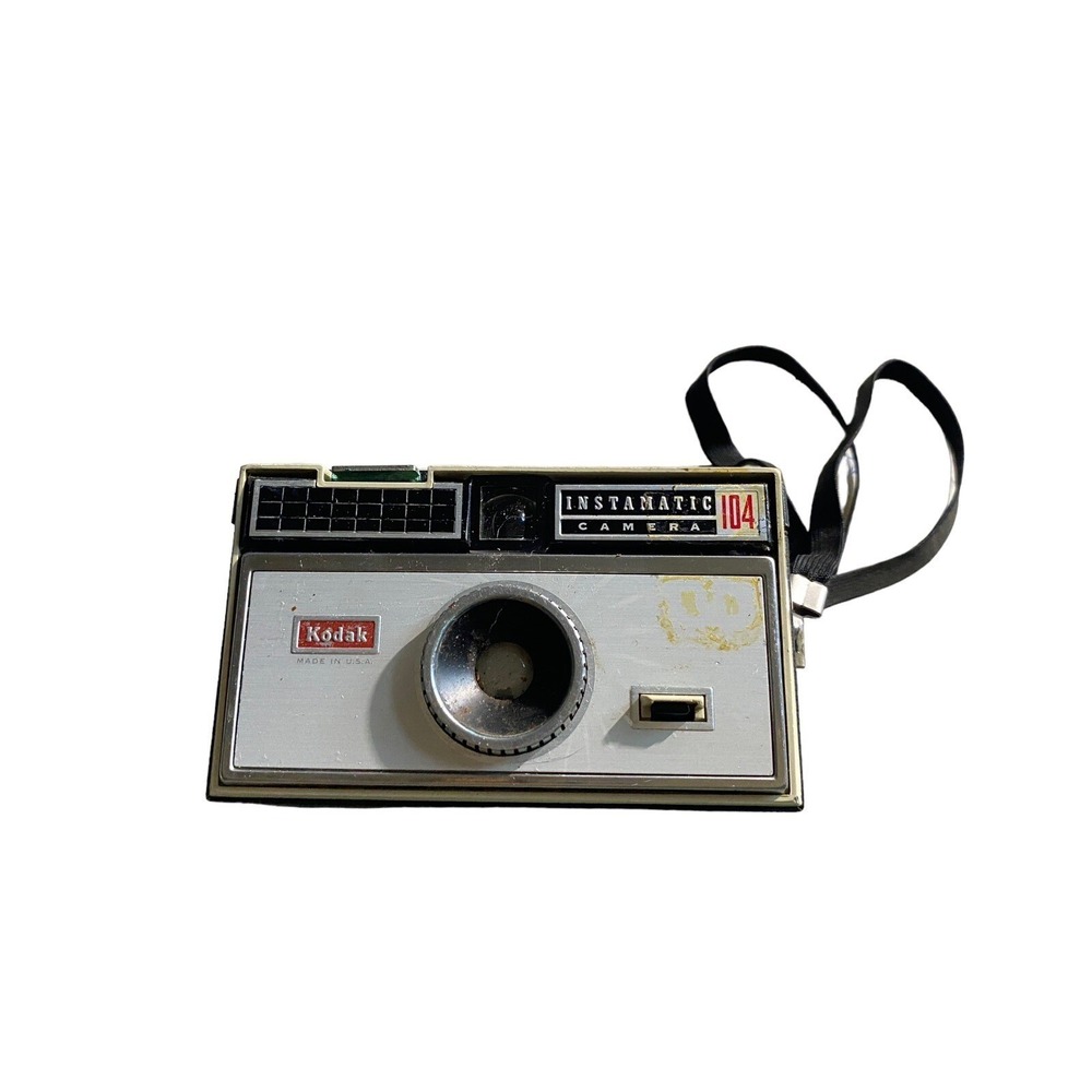 1960s Vintage Kodak Instamatic 104 Film Camera